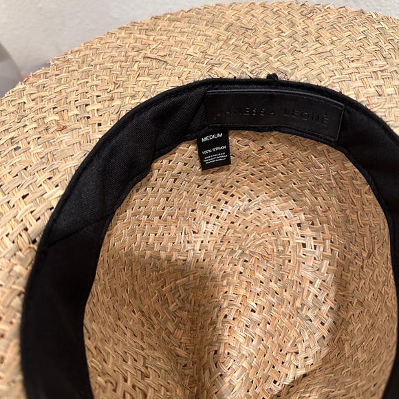Janessa Leone Straw Hat - Size Medium - Picture 8 of 10